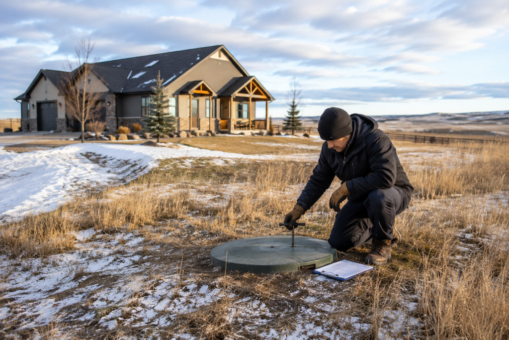 What Southern Alberta Acreage Owners Should Check Before Their Septic System Freezes